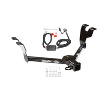 2005-2007 Subaru Legacy Wagon, Except Outback Draw-tite Class 3 Trailer Hitch, 2 Inch Square Receiver Bundle w/ Plug-n-Play T-One Wiring Harness