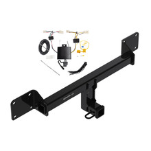 2021-2024 Ford Bronco Sport Except First EditionDraw-Tite Class 3 Trailer Hitch, 2 Inch Square Receiver Bundle w/ Plug-n-Play T-One Wiring Harness