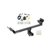 2015-2018 Ford Edge Except Sport & Titanium Draw-tite Class 3 Trailer Hitch, 2 Inch Square Receiver Bundle w/ Plug-n-Play T-One Wiring Harness 75234