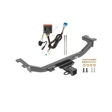 2013-2018 Acura RDX Draw-tite Class 3 Trailer Hitch, 2 Inch Square Receiver Bundle w/ Plug-n-Play T-One Wiring Harness