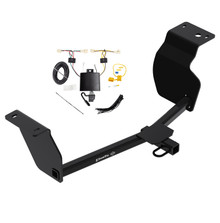 2020-2023 Toyota Corolla SedanDraw-Tite Class 1 Trailer Hitch, 1-1/4 Inch Square Receiver Bundle w/ Plug-n-Play T-One Wiring Harness