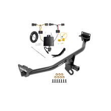 2019-2021 Hyundai Tucson Except Night Edition Draw-tite Class 2 Trailer Hitch, 1-1/4 Inch Square Receiver Bundle w/ Plug-n-Play T-One Wiring Harness
