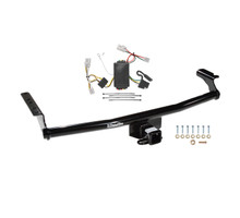 2001-2006 Hyundai Santa Fe Draw-tite Class 3 Trailer Hitch, 2 Inch Square Receiver Bundle w/ Plug-n-Play T-One Wiring Harness