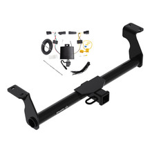 2020-2024 Ford Escape Except HybridDraw-Tite Class 3 Trailer Hitch, 2 Inch Square Receiver Bundle w/ Plug-n-Play T-One Wiring Harness