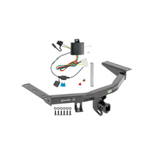 2014-2020 Acura MDX Except w/Full Size Spare Tire Draw-tite Class 4 Trailer Hitch, 2 Inch Square Receiver Bundle w/ Plug-n-Play T-One Wiring Harness