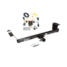 2011-2020 Dodge Grand Caravan Draw-tite Class 3 Trailer Hitch, 2 Inch Square Receiver Bundle w/ Plug-n-Play T-One Wiring Harness