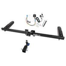 2018-2024 Honda Odyssey With Fuse ProvisionsDraw-Tite Hidden Hitch Completely Hidden Trailer Hitch 2 Inch Removable Receiver Bundle w/ Plug-n-Play T-One Wiring Harness
