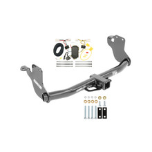 2011-2019 Mitsubishi Outlander Sport Draw-tite Class 3 Trailer Hitch, 2 Inch Square Receiver Bundle w/ Plug-n-Play T-One Wiring Harness