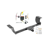 2011-2014 Dodge Charger Draw-tite Class 2 Trailer Hitch, 1-1/4 Inch Square Receiver Bundle w/ Plug-n-Play T-One Wiring Harness