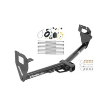 2015-2023 Jeep Renegade Draw-tite Class 3 Trailer Hitch, 2 Inch Square Receiver Bundle w/ Plug-n-Play T-One Wiring Harness