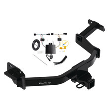 2021-2022 KIA Sorento Draw-tite Class 3 Trailer Hitch, 2 Inch Square Receiver Bundle w/ Plug-n-Play T-One Wiring Harness