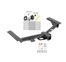 2015-2023 Ford Transit-350 Except Single Rear Wheel w/148" Wheelbase or Cab & Chassis and the Cutaway Draw-tite Class 4 Trailer Hitch, 2 Inch Square Receiver Bundle w/ Plug-n-Play T-One Wiring Harness