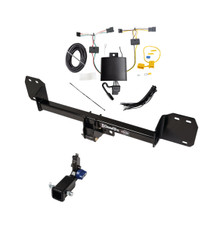 2018-2024 Volvo XC60 Draw-Tite Hidden Hitch Completely Hidden Trailer Hitch 2 Inch Removable Receiver Bundle w/ Plug-n-Play T-One Wiring Harness