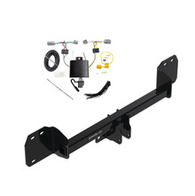 2019-2023 Volvo XC40 Draw-tite Hidden Hitch Completely Hidden Trailer Hitch 2 Inch Removable Receiver Bundle w/ Plug-n-Play T-One Wiring Harness