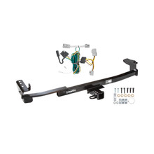 2008-2009 Ford Taurus Sedan Draw-tite Class 3 Trailer Hitch, 2 Inch Square Receiver Bundle w/ Plug-n-Play T-One Wiring Harness