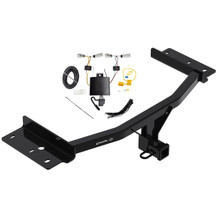 2020-2023 Lincoln Aviator Draw-tite Class 4 Trailer Hitch, 2 Inch Square Receiver Bundle w/ Plug-n-Play T-One Wiring Harness