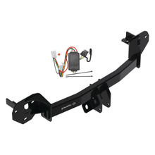 2019-2024 Subaru Forester Draw-Tite Hidden Hitch Completely Hidden Trailer Hitch 2 Inch Removable Receiver Bundle w/ Plug-n-Play T-One Wiring Harness