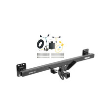 2011-2017 Volkswagen Touareg Draw-tite Class 4 Trailer Hitch, 2 Inch Square Receiver Bundle w/ Plug-n-Play T-One Wiring Harness