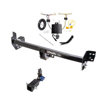 2019-2024 Toyota RAV4 Draw-Tite Hidden Hitch Completely Hidden Trailer Hitch 2 Inch Removable Receiver Bundle w/ Plug-n-Play T-One Wiring Harness