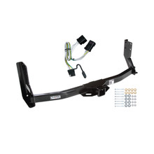 2003-2006 Dodge Sprinter 2500 w/41" Wide Frames, Except 118" Wheelbase & Factory Metal Step Platform Draw-tite Class 3 Trailer Hitch, 2 Inch Square Receiver Bundle w/ Plug-n-Play T-One Wiring Harness