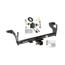 2010-2017 Volvo XC60 Draw-tite Class 3 Trailer Hitch, 2 Inch Square Receiver Bundle w/ Plug-n-Play T-One Wiring Harness