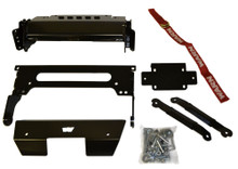 Warn 86386 Snow Plow Mount Kit Black Front Mount Kymco UXV
