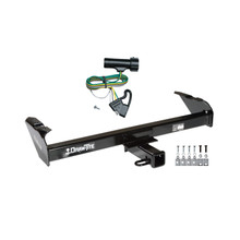 1980-1983 Ford F-100 Except w/Custom Fascia Draw-tite Class 3 Trailer Hitch, 2 Inch Square Receiver Bundle w/ Plug-n-Play T-One Wiring Harness