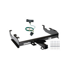 1979-1984 GMC K1500 w/8' Bed Draw-tite Class 4 Trailer Hitch, 2 Inch Square Receiver Bundle w/ Plug-n-Play T-One Wiring Harness