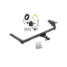 2017-2020 Chrysler Pacifica LX Draw-tite Class 2 Trailer Hitch, 1-1/4 Inch Square Receiver Bundle w/ Plug-n-Play T-One Wiring Harness
