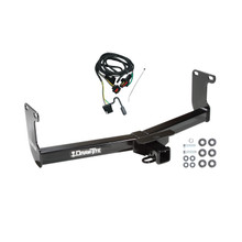 2010-2010 Dodge Dakota Draw-tite Class 3 Trailer Hitch, 2 Inch Square Receiver Bundle w/ Plug-n-Play T-One Wiring Harness