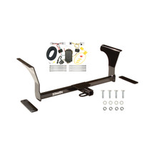 2009-2014 Nissan Maxima Draw-tite Class 1 Trailer Hitch, 1-1/4 Inch Square Receiver Bundle w/ Plug-n-Play T-One Wiring Harness