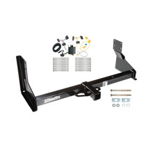 2014-2018 Mercedes-Benz Sprinter w/Factory Step Bumper Excluding Models w/30-3/8 Frame Width Draw-tite Class 3 Trailer Hitch, 2 Inch Square Receiver Bundle w/ Plug-n-Play T-One Wiring Harness