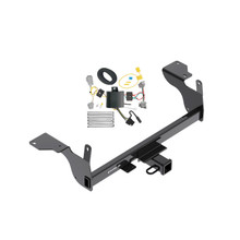 2015-2017 Volvo XC60 Draw-tite Class 3 Trailer Hitch, 2 Inch Square Receiver Bundle w/ Plug-n-Play T-One Wiring Harness