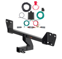 2021 - 2026 Chevrolet Trailblazer Curt 2", Class 3 Trailer Tow Hitch + 4-flat Wiring Kit 13584