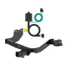 2022 - 2024 Hyundai Santa Cruz Curt 2", Class 3 Trailer Tow Hitch + 4-flat Wiring Kit 13486