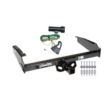 1980-1986 Ford F-150 Except w/Custom Fascia Draw-tite Class 4 Trailer Hitch, 2 Inch Square Receiver Bundle w/ Plug-n-Play T-One Wiring Harness 41004