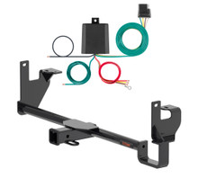 2019 - 2024 Lexus UX250h Curt 2", Class 3 Trailer Tow Hitch + 4-flat Wiring Kit 13583