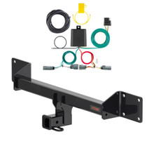 2025 - 2026 Ford Bronco Sport Curt 2", Class 3 Trailer Tow Hitch + 4-flat Wiring Kit 13635