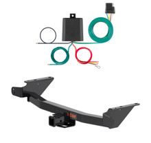 2023 - 2026 Chevrolet Colorado Curt 2", Class 3 Trailer Tow Hitch + 4-flat Wiring Kit 13576