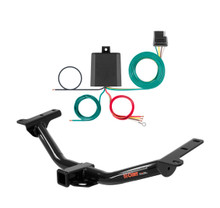 2009 - 2011 Dodge Journey Curt 2", Class 3 Trailer Tow Hitch + 4-flat Wiring Kit 13201