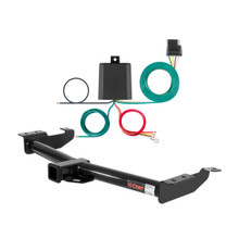 2000 - 2003 Ford E-150 Curt 2", Class 3 Trailer Tow Hitch + 4-flat Wiring Kit 13055