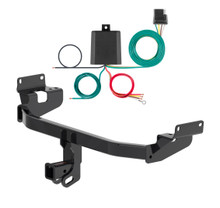2025 - 2026 Lincoln Nautilus Curt 2", Class 3 Trailer Tow Hitch + 4-flat Wiring Kit 13613
