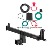 2025 - 2026 Nissan Kicks Curt 2", Class 3 Trailer Tow Hitch + 4-flat Wiring Kit 13628