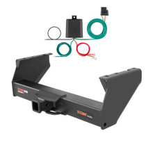 2011 - 2026 RAM 1500 Classic Cab & chassis Curt 2", Class 5 Trailer Tow Hitch + 4-flat Wiring Kit 15400