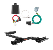 2013 - 2015 Lexus RX350 Excluding F Sport Curt 2", Class 3 Trailer Tow Hitch + 4-flat Wiring Kit 13143