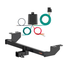 2026 Nissan Ariya Curt 2", Class 3 Trailer Tow Hitch + 4-flat Wiring Kit 13588