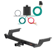 2025 - 2026 Subaru Impreza Hatchback Curt 1-1/4", Class 1 Trailer Tow Hitch + 4-flat Wiring Kit 11675