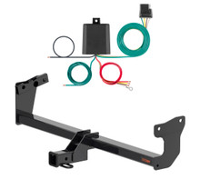 2026 Kia EV9 Curt 2", Class 3 Trailer Tow Hitch + 4-flat Wiring Kit 13602