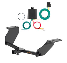 2026 Toyota Corolla Sedan, excluding AWD Curt 1-1/4", Class 1 Trailer Tow Hitch + 4-flat Wiring Kit 11596