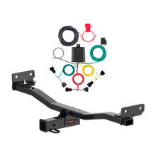 2025 - 2026 Hyundai Tucson Curt 2", Class 3 Trailer Tow Hitch + 4-flat Wiring Kit 13485